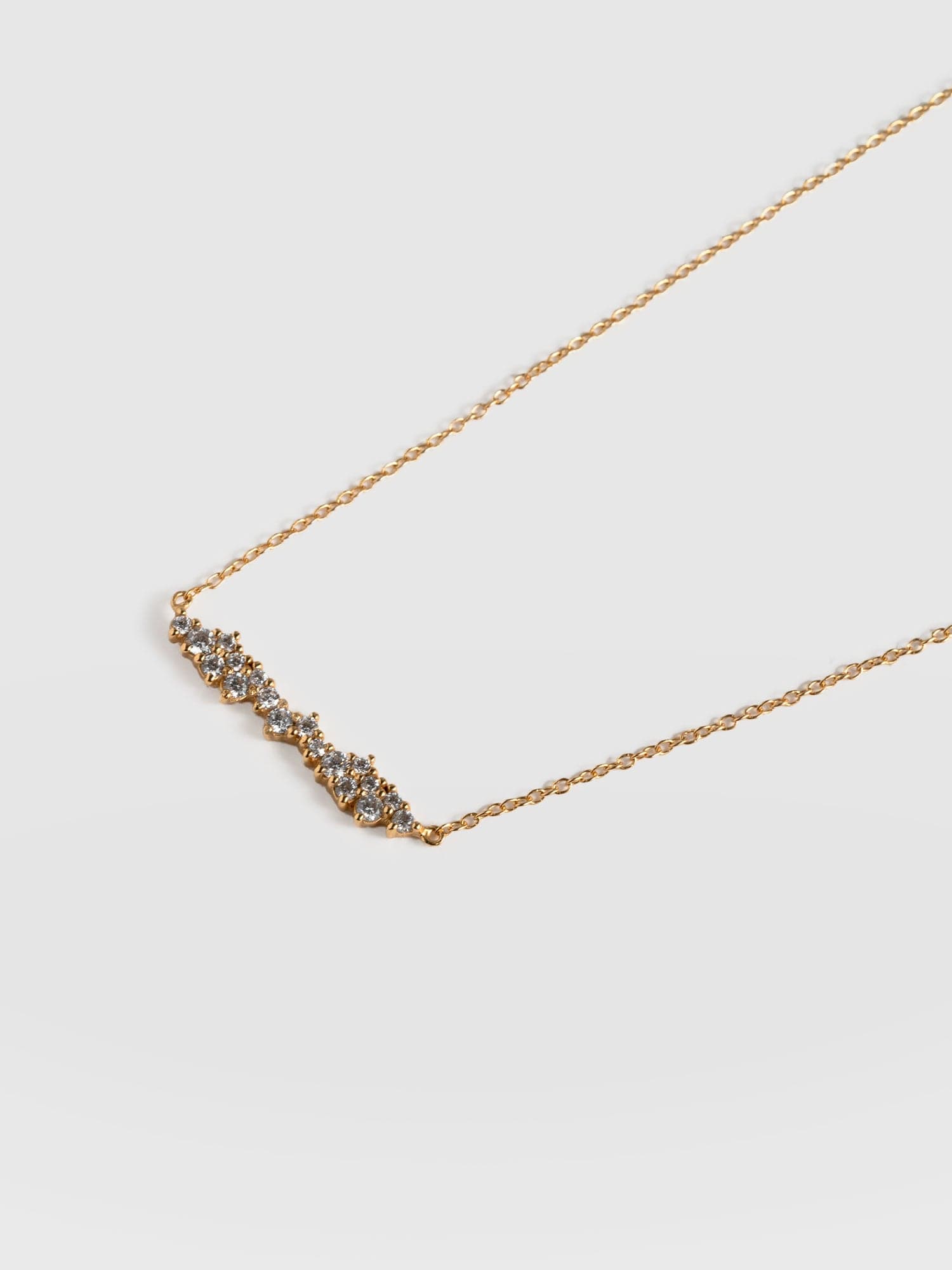 Constellation Cluster Bar Necklace Gold - Women's Jewellery | Saint + Sofia® EU